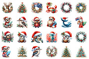 Australia Christmas Clipart Bundle, an Illustration by SinaCreation (Thumbnail 2 of 7)