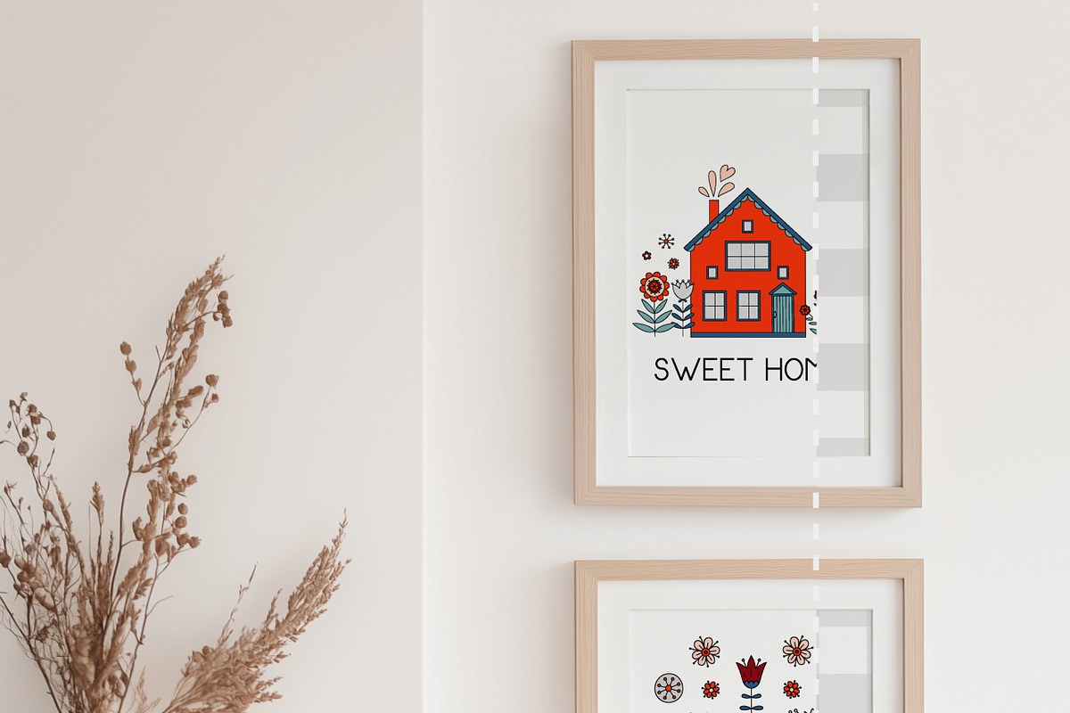 Winter Time Frame Mockup, a Household Mockup by NikiArts (Photo 8 of 17)