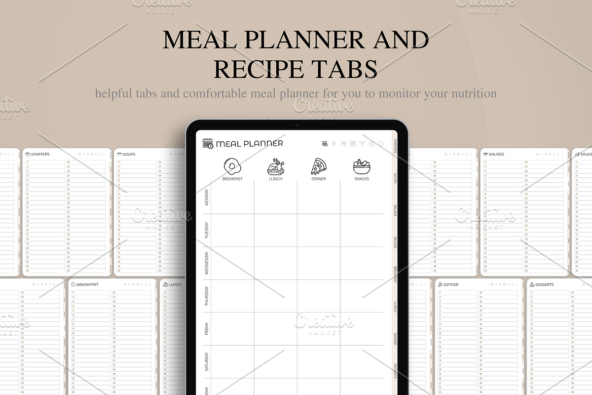Digital Recipe Book, a Templates & Theme by Digital_Mind (Photo 2 of 9)