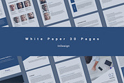 White Paper 30 Pages, a Brochure Template by azadcsstune (Thumbnail 1 of 15)