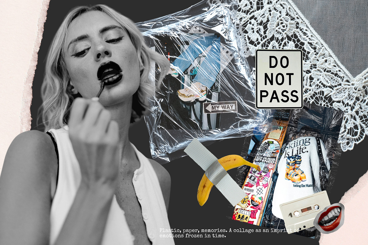 Do not pass # Collage Pack, an Object Graphic by Feelsoul (Photo 7 of 11)