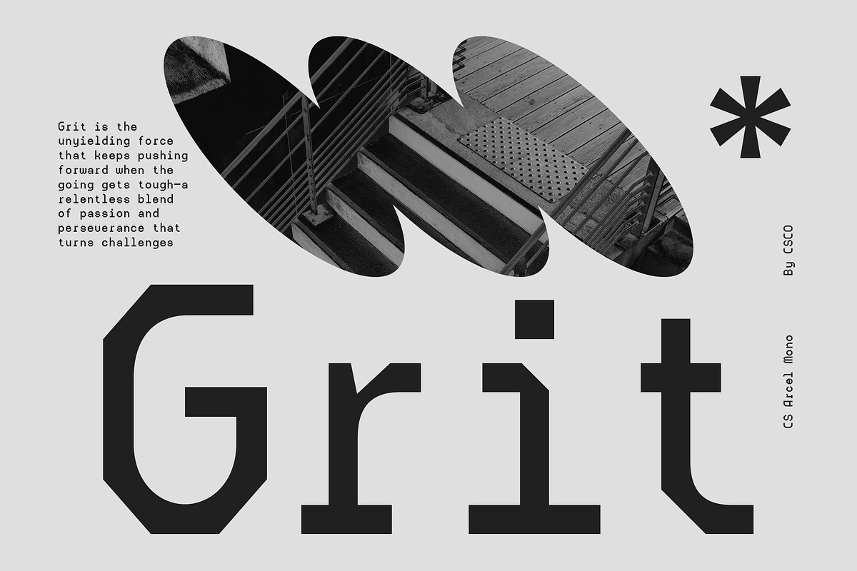 CS Arcel Mono – Monospaced Font, a Sans Serif Font by Craft Supply Co. (Photo 2 of 8)