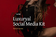 Luxuryal Social Media Kit, a Templates & Theme by Dmitrievich Konstantin (Thumbnail 1 of 10)