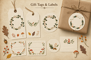 Whimsical Fall Clipart Collection, a Seasonal Illustration by Anna Studio (Thumbnail 7 of 12)
