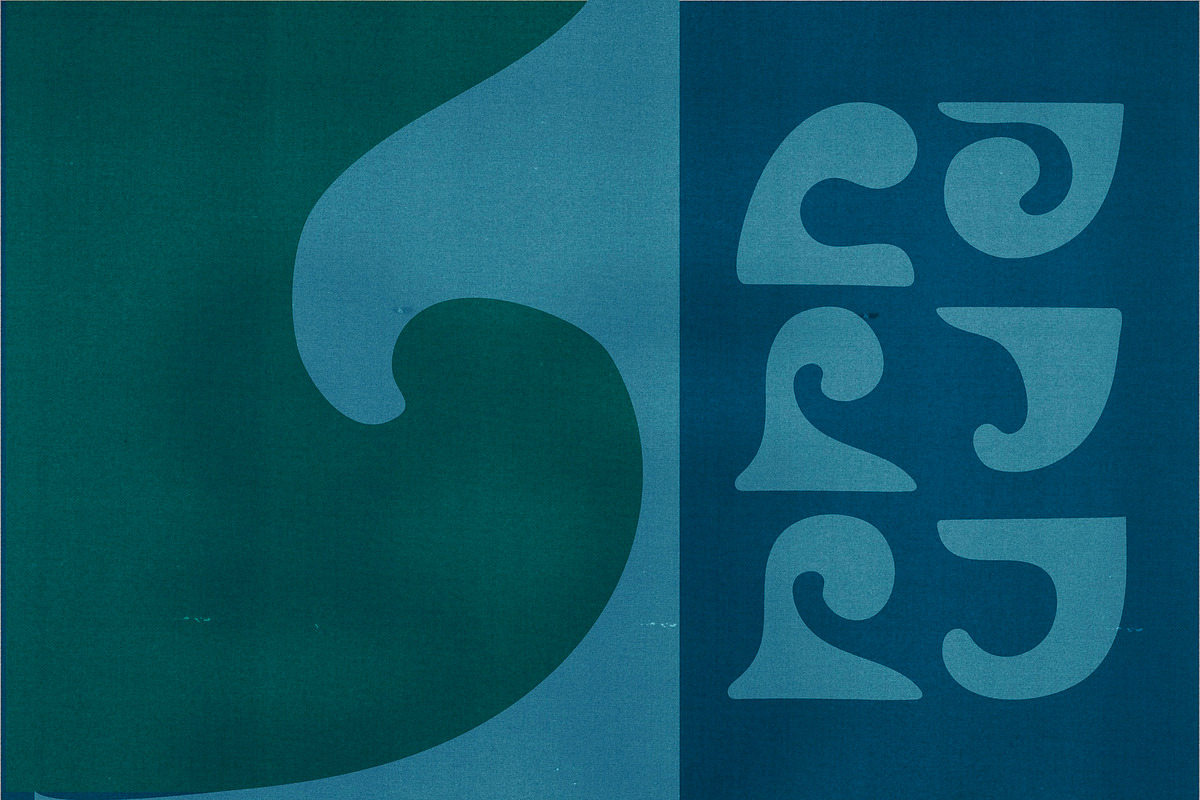 Waves - Hand Drawn Organic Waves, a Decorative Illustration by Madeline ODonoghue Design (Photo 13 of 13)