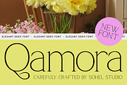 Qamora - Elegant Serif Font, a Serif Font by Sohel Studio (Thumbnail 1 of 10)