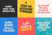 Make Your Boon - Unique Retro Serif, a Serif Font by Myn Type (Thumbnail 7 of 17)
