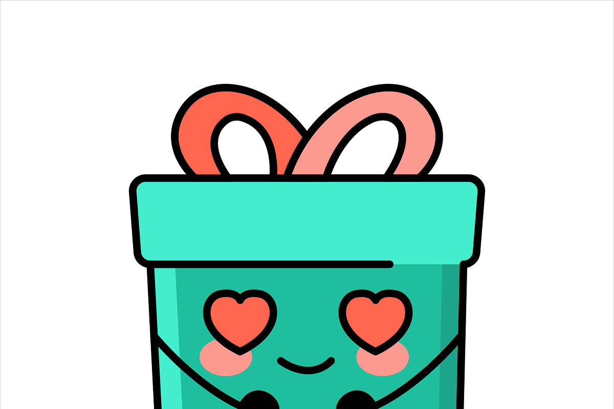 Christmas emoticons., an Emoji Icon by Backwoods_studio (Photo 10 of 21)