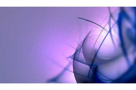 Waves in Purple Colors, an Abstract Photo by BazziBa♥