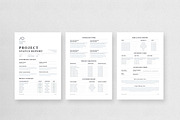 Project Status Report | Word & Indd, a Stationery Template by design_hut (Thumbnail 2 of 6)