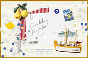 Italian Summer Collage Pack, an Object Graphic by lerinartstudio (Thumbnail 3 of 10)