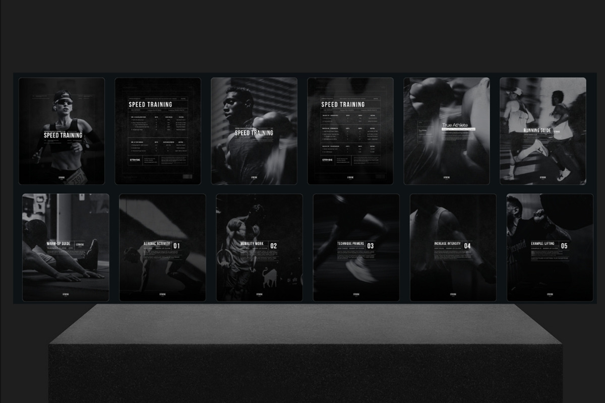 Fitness Sports Instagram Template preview 2