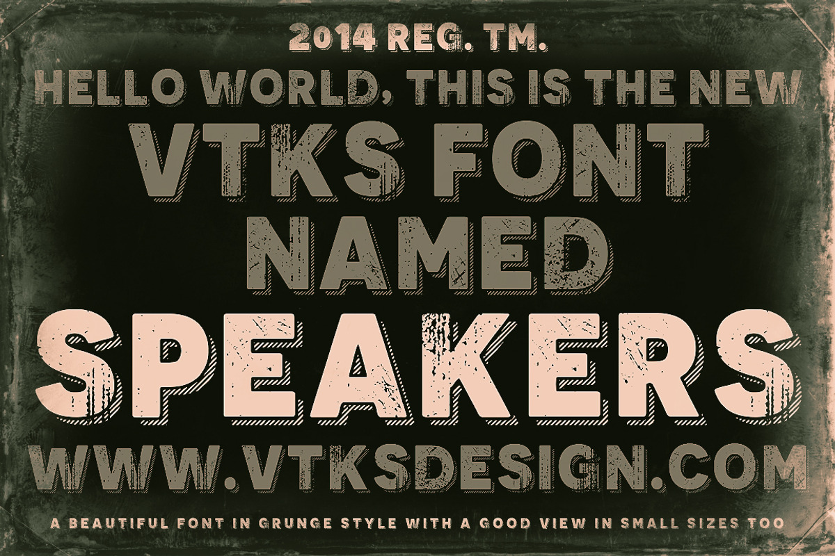 Speakers Vtks Font