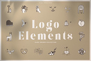 150 Hand Drawn Elements -Logo-, an Animal Illustration by Michael Rayback Design (Thumbnail 1 of 7)