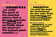 Zenit Font, a Sans Serif Font by Cuchi, qué Tipo! Foundry (Thumbnail 5 of 12)