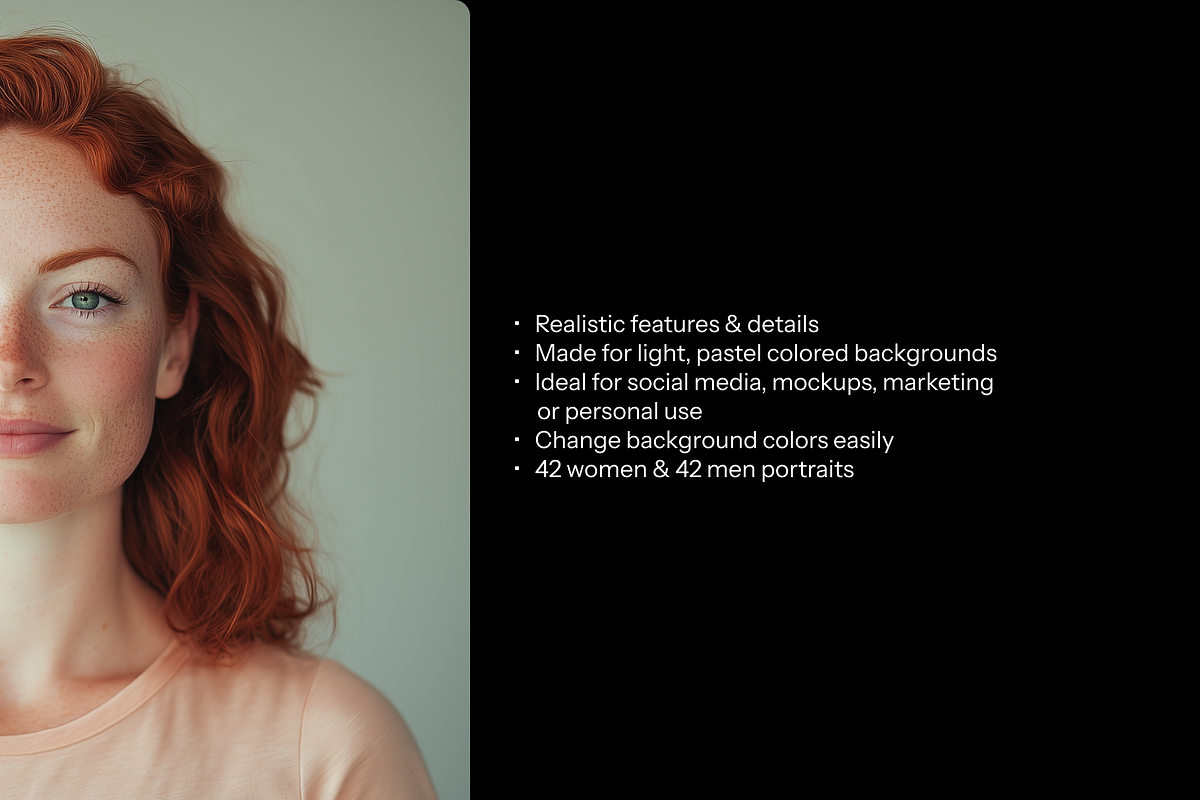 Realistic Diverse Portraits Pack, a Graphic by neueworld (Photo 5 of 6)