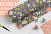 Vintage Floral Vector Patterns, a Pattern Graphic by Wild Twig Co (Thumbnail 9 of 9)