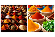 SET Indian Traditional Spices Mix, a Graphic by IrySha (Thumbnail 2 of 11)