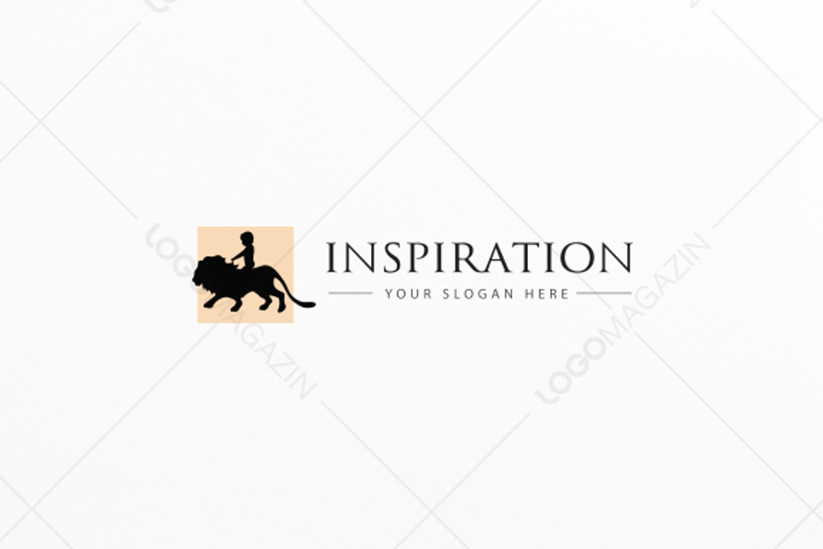 Child & Lion Inspiration Logo, a Branding & Logo Template by LogoBuy (Photo 2 of 3)