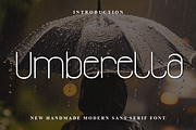 Umberella, a Sans Serif Font by InermediaSTUDIO (Thumbnail 1 of 8)