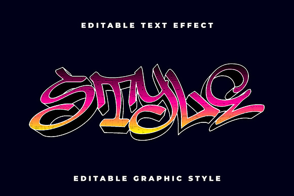 Urban Graffiti Text Effect preview 4