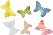Watercolor Butterflies, an Illustration by Valeri Nick (Thumbnail 3 of 3)