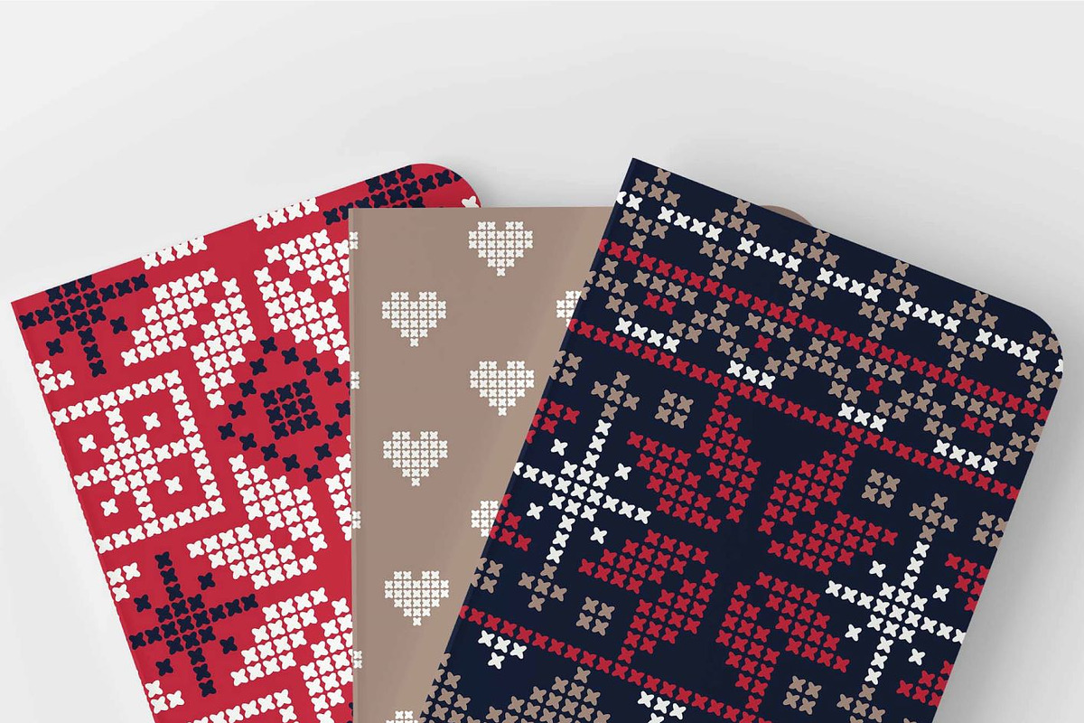 Cross Stitch pattern mini collection, a Pattern Graphic by RenattaZare (Photo 7 of 10)