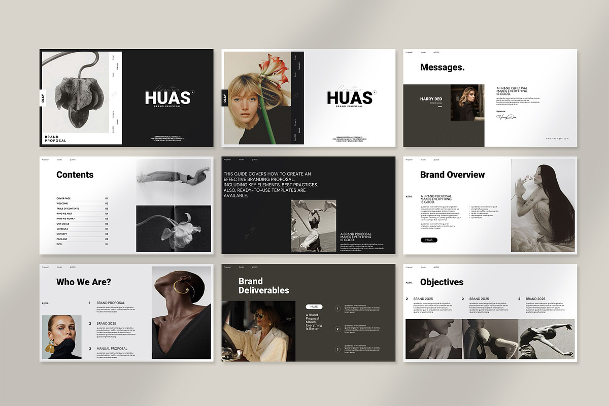 Huas Brand Proposal Presentation, a Presentation Template by Studio Artisan (Photo 10 of 12)