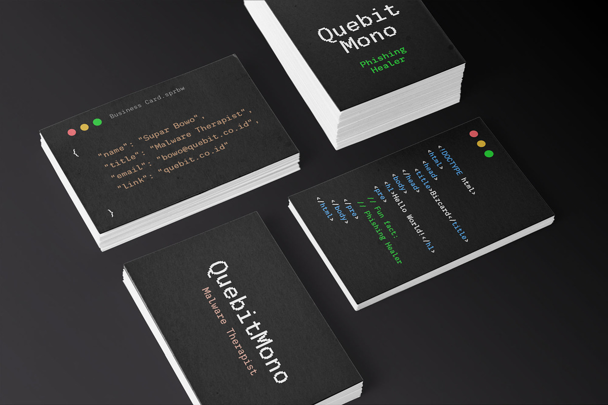 Quebit | Modern Pixelated Font Pack, a Sans Serif Font by Wahyu & Sani Co. (Photo 12 of 15)