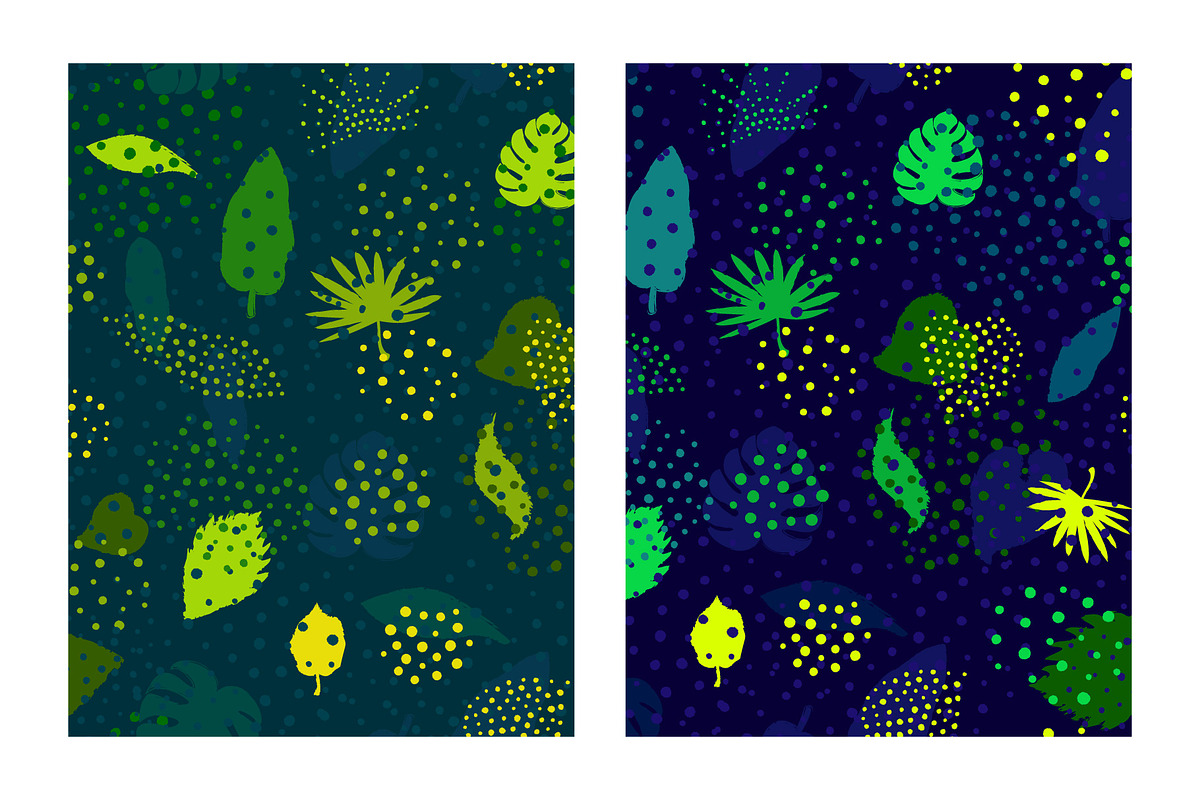 Bright floral patterns, a Pattern Graphic by Hellgram (Photo 6 of 7)