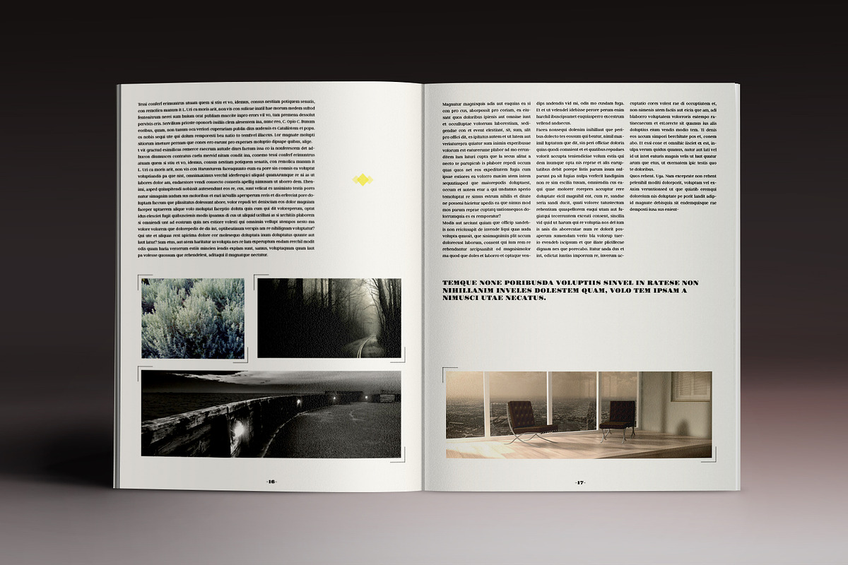 Le Journal Magazine, a Magazine Template by Luuqas Design (Photo 9 of 11)