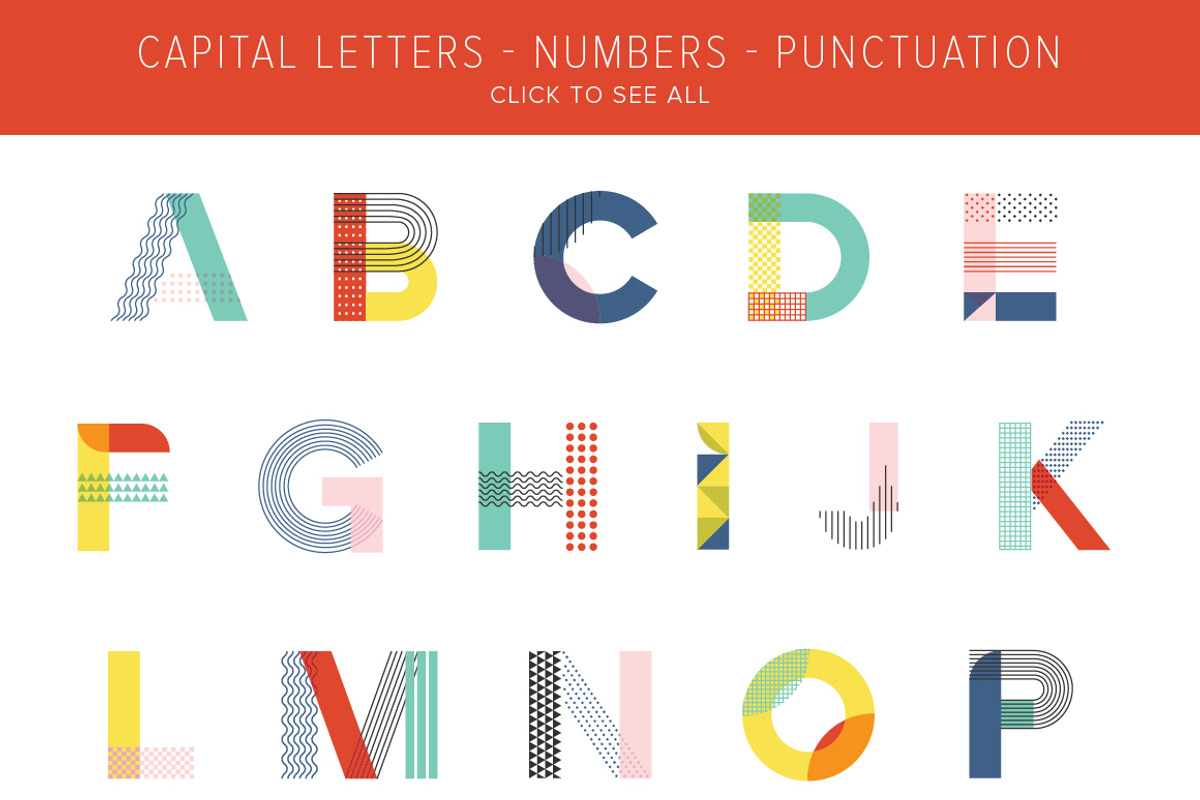 MEMPHIS Type Collection preview 8