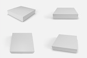 Square Box with Lid Mockups 10 Views, a Packaging Mockup by Illusiongraphic (Thumbnail 19 of 21)