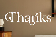 Mergila Modern Stancil Serif, a Serif Font by Letterena Studios (Thumbnail 15 of 15)