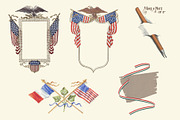 Vintage Holiday Graphics, an Illustration by Blue Line Design (Thumbnail 15 of 15)