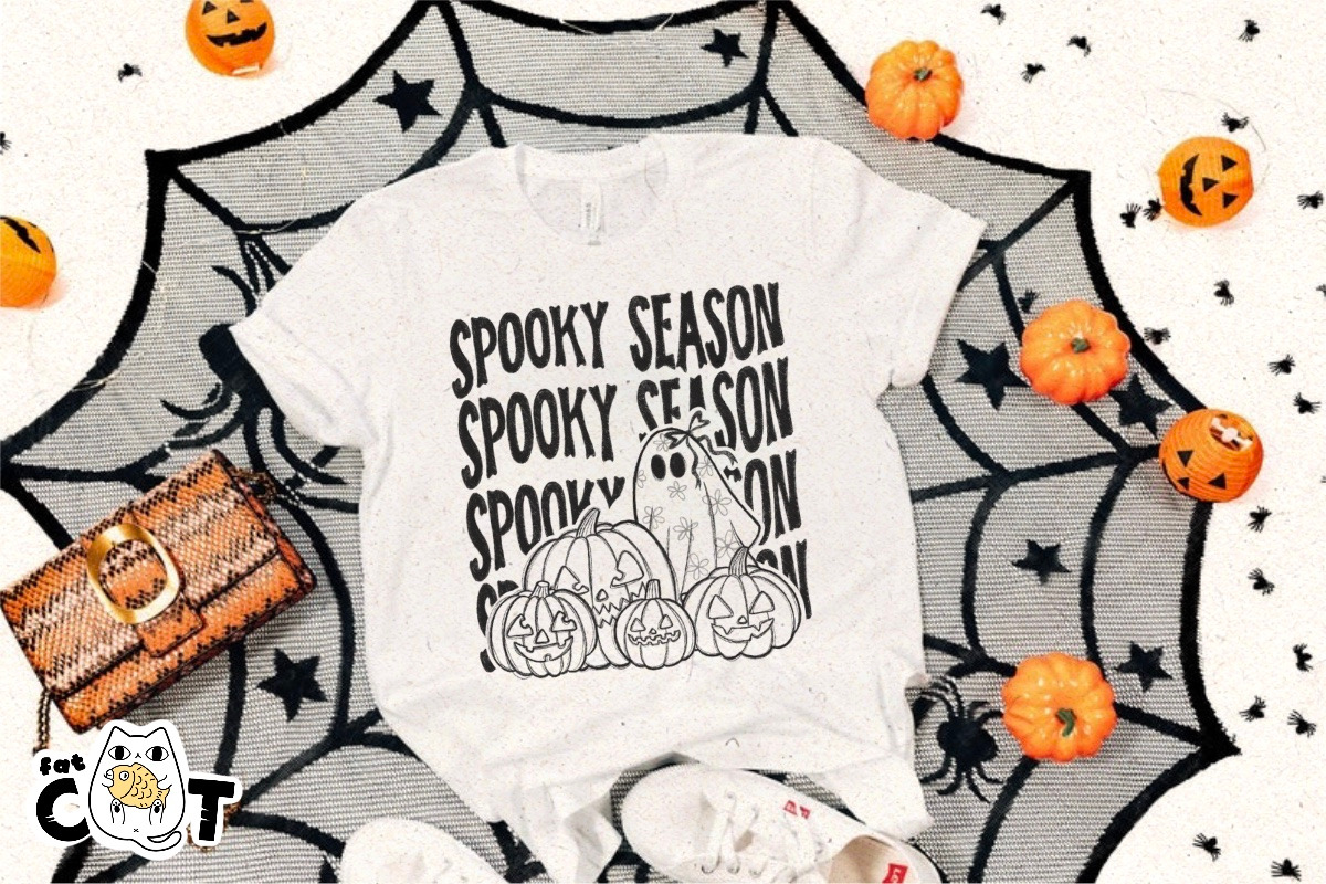 Sketch Halloween Sublimation Bundle, a Graphic by FatCat_Design (Photo 3 of 6)