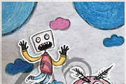 Doodle Planet: Funky creature Faces, an Animal Illustration by NiiiNArt (Thumbnail 7 of 8)