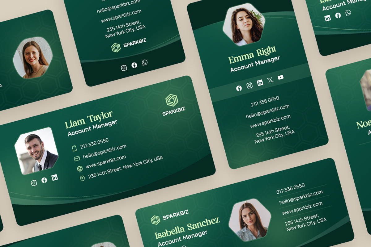 Email Signature - Business, an Email Template by Brandify Studio (Photo 2 of 3)