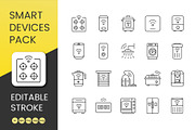 Smart Devices Icon Pack, an Outline Icon by Grand Design (Thumbnail 1 of 3)