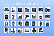 Electronic Device Icons Set - Glyph, a Solid Icon by Kmg Design (Thumbnail 2 of 2)
