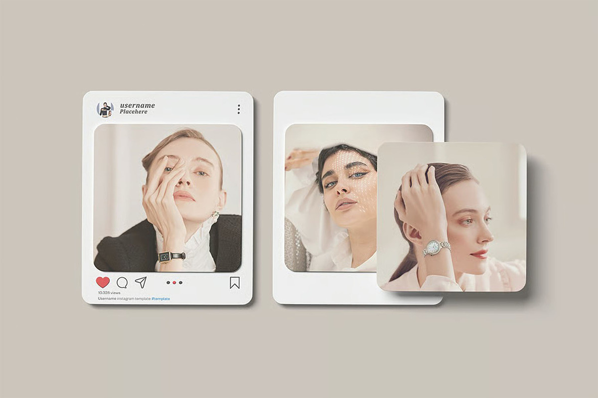 Instagram Post Mockup, a Device Mockup by zpackcreative (Photo 3 of 5)
