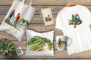 Let's Hiking! Watercolor set, a Person Illustration by Daria Ustiugova (Thumbnail 13 of 13)