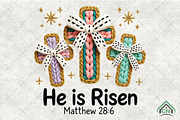 He is risen Png, Christian Easter, an Illustration by Craft Nest (Thumbnail 1 of 4)