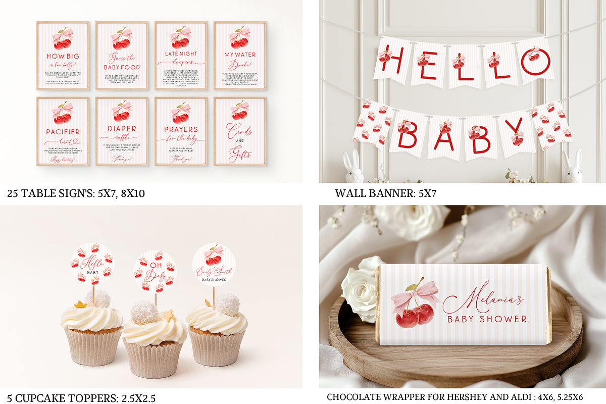 Pink Bow Coquette Theme, an Invitation Template by Digital_Mind (Photo 7 of 9)