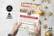 Realtor Holiday Flyer Size Letter, a Flyer Template by CreativeVinesStore (Thumbnail 2 of 5)