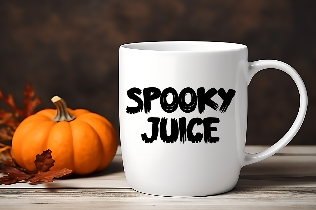 Halloween Phantom - Decorative font, a Handwritten Font by Brown Cupple (Photo 4 of 9)