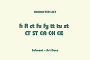 Salmont - Black Art Deco, a Sans Serif Font by Versetype (Thumbnail 12 of 12)