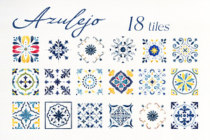 Azulejo Morocco Tile Patterns