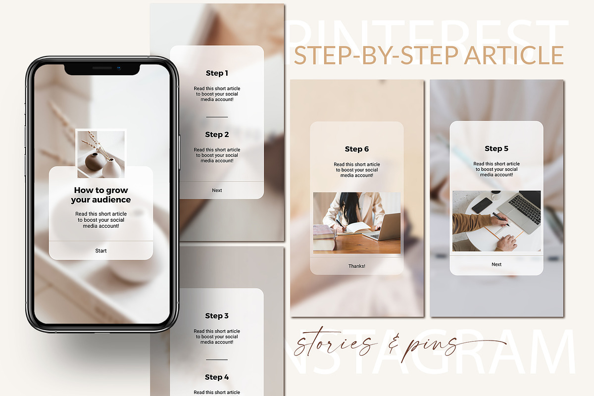 Reminders Canva Templates BUNDLE, a Social Media Template by ilonitta (Photo 6 of 14)