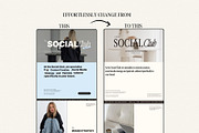 Modern Showit Template for creatives, a Landing Page Template by Row Creative (Thumbnail 8 of 10)